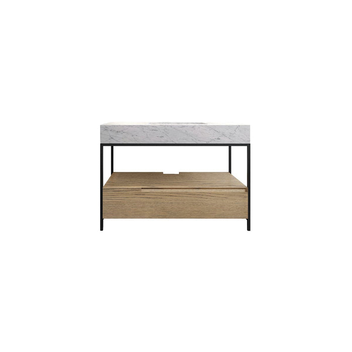 Isadora 48’’ - Vanity on Legs 1 Drawer Natural Oak Isadora 48’’ - Vanity on Legs 1 Drawer Natural Oak