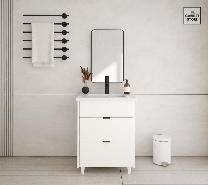 Liberty 24", High-Gloss White Vanity Liberty 24", High-Gloss White Vanity