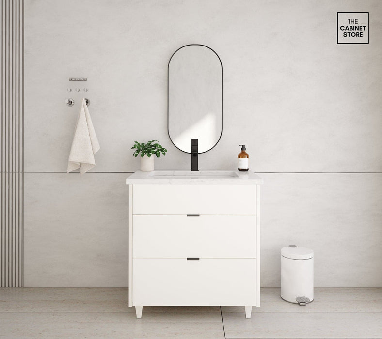Liberty 30", High-Gloss White Vanity Liberty 30", High-Gloss White Vanity