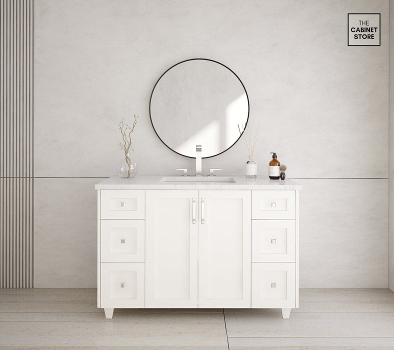 Kingsway 48", Simply White Vanity Kingsway 48", Simply White Vanity