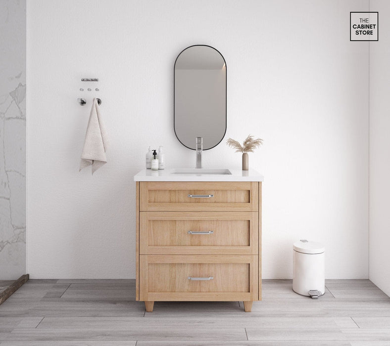 Regent 30", White Oak Vanity Regent 30", White Oak Vanity