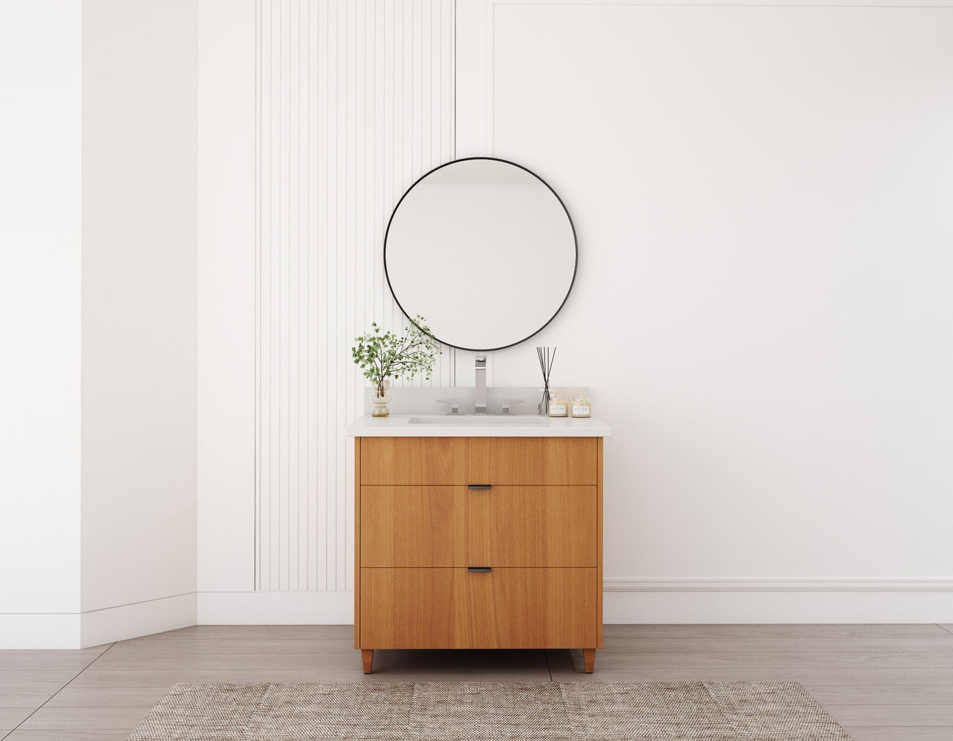 The Elm, 30" Real Wood Vanity