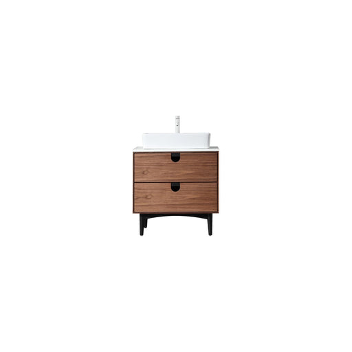 Ilona 30’’ - Vanity on Legs 2 Drawers Oak