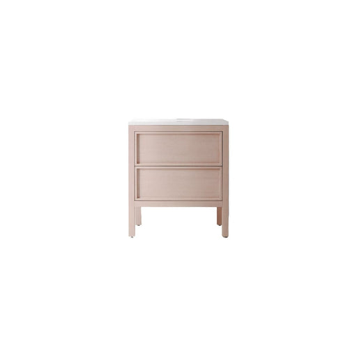 Irene 30’’ - Vanity on Legs 2 Drawers "Shaker" Oak