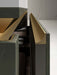 Iseult 72’’ - Vanity on Legs 4 Drawers Gray Marble Effect