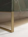 Iseult 72’’ - Vanity on Legs 4 Drawers Gray Marble Effect