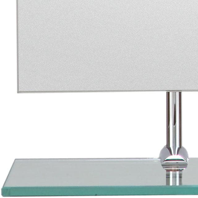 Melanie Mirror with Single Hanging Bottom Shelf - 25 5/8" x 29 1/2"