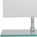 Melanie Mirror with Single Hanging Bottom Shelf - 25 5/8" x 29 1/2"