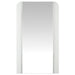 Melanie Mirror with Parallel Frosted Side Trim - 19 5/8" x 31 1/2"