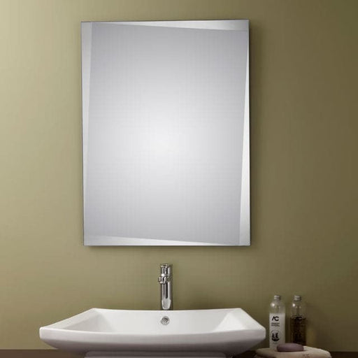 Melanie Off-angle frosted frame - 23 5/8" x 31 1/2"