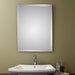 Melanie Off-angle frosted frame - 23 5/8" x 31 1/2"