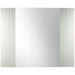 Melanie Mirror with Gradient Parallel Etching - 39 3/8" x 31 1/2"