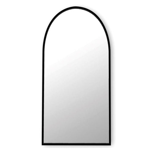 Odile - 36X72 Matte Black Framed Arch Mirror