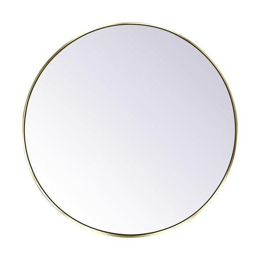 Ophelie - Framed Round Mirror