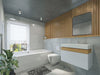 Orella - Matte Black Framed Arch Mirror