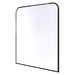 Orella - Matte Black Framed Arch Mirror