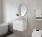 Liberty 24" Slim Wall Mount White Acrylic Vanity