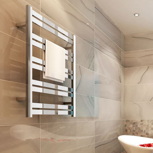 10 Bar Towel Warmer - Square - 34 1/4" x 20 1/2"