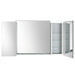 Qurios Mirror with Shelf 30"