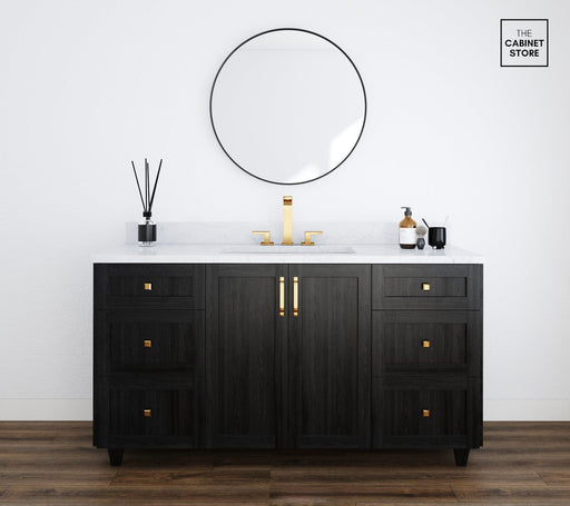 Riverdale 60", Blackened Oak Vanity