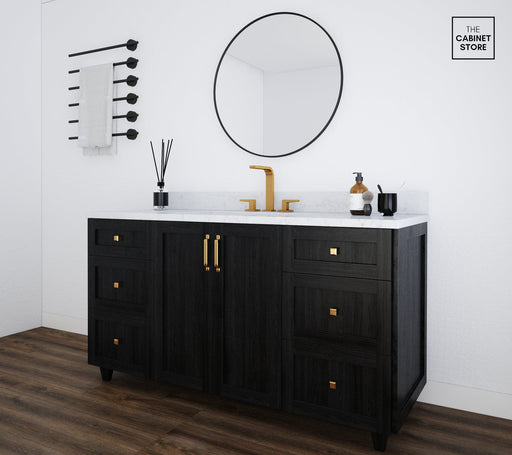 Riverdale 60", Blackened Oak Vanity