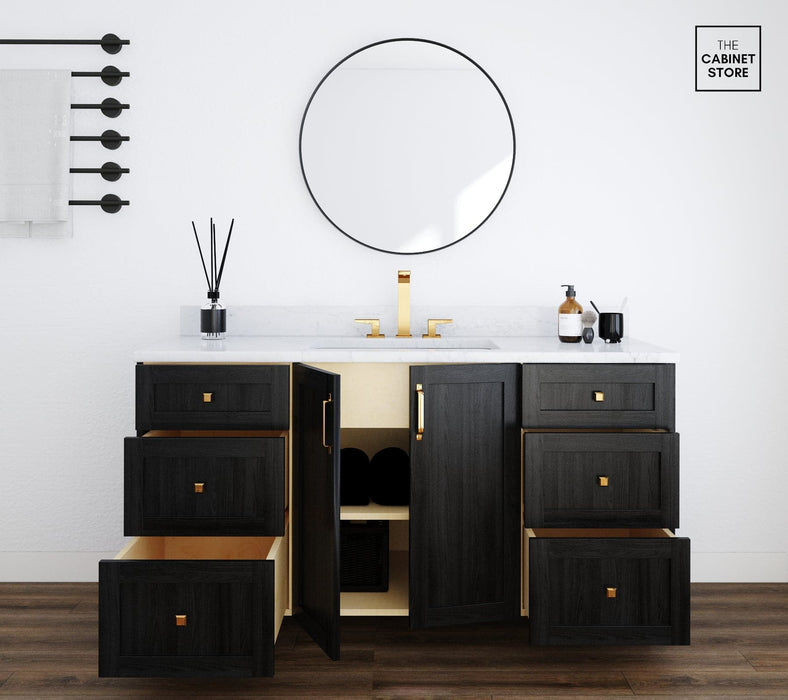 Riverdale 60", Blackened Oak Vanity