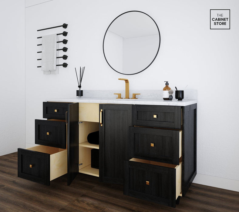 Riverdale 60", Blackened Oak Vanity