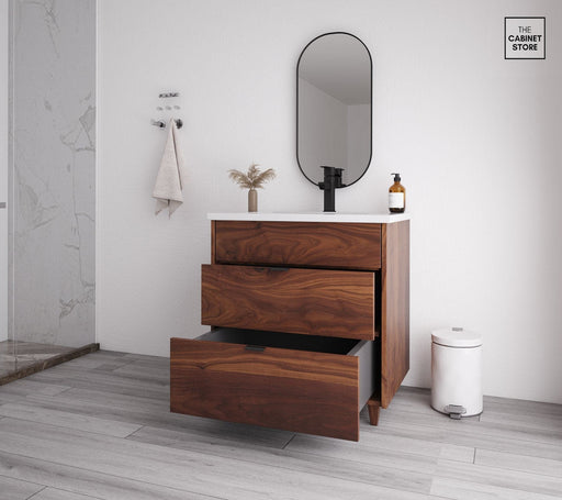 Broadview 30", Black Walnut Wood Vanity