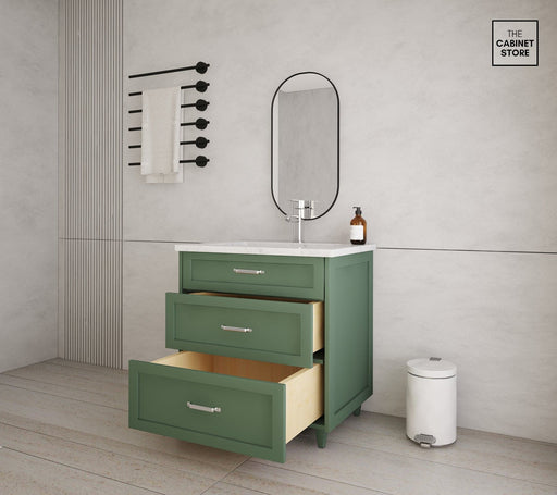 Kingsway 30", Sage Green Vanity