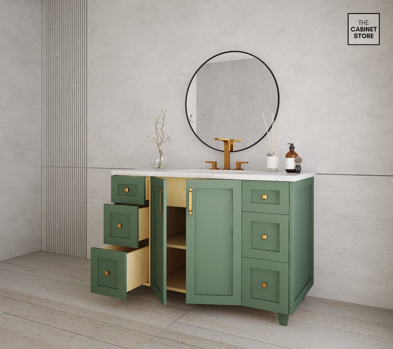 Kingsway 48", Sage Green Vanity