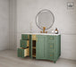 Kingsway 48", Sage Green Vanity