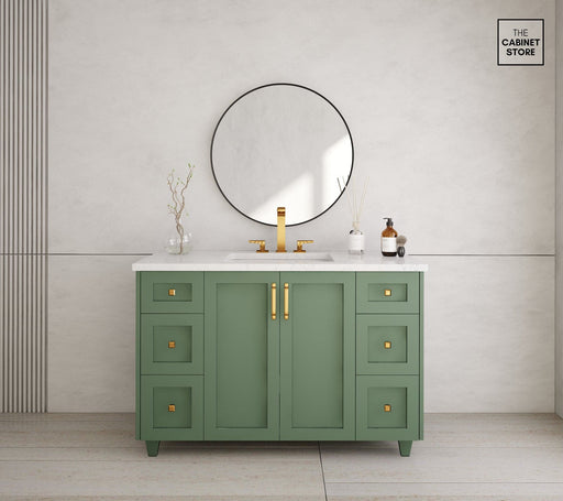 Kingsway 48", Sage Green Vanity