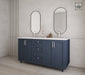 Kingsway 60", Hale Navy Vanity, Double Sink