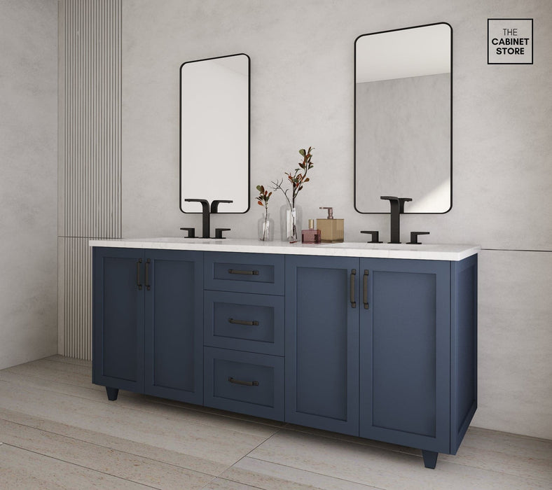 Kingsway 72", Hale Navy Vanity, Double Sink