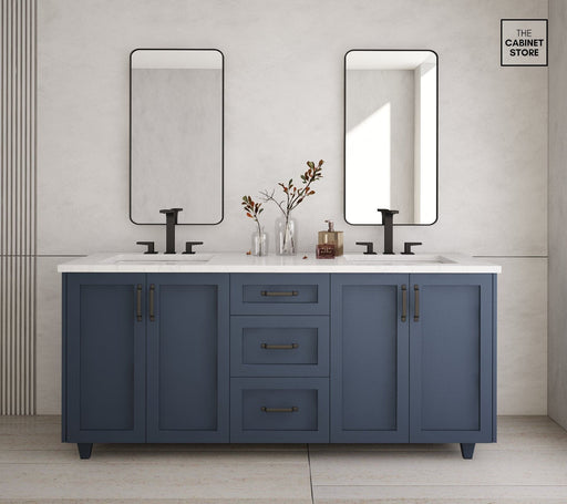 Kingsway 72", Hale Navy Vanity, Double Sink