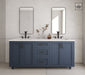 Kingsway 72", Hale Navy Vanity, Double Sink