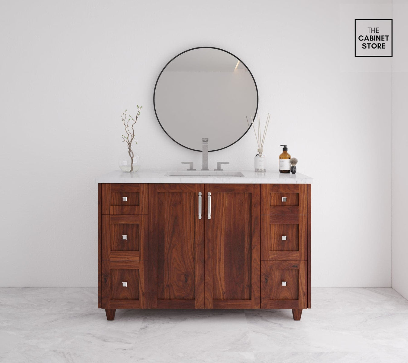 Parkdale, Walnut Wood Vanity