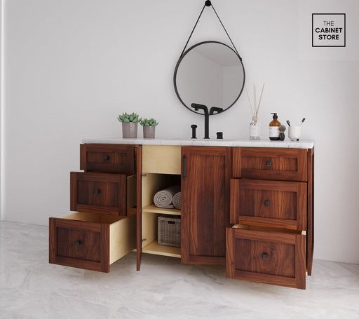 Parkdale 60", Walnut Vanity