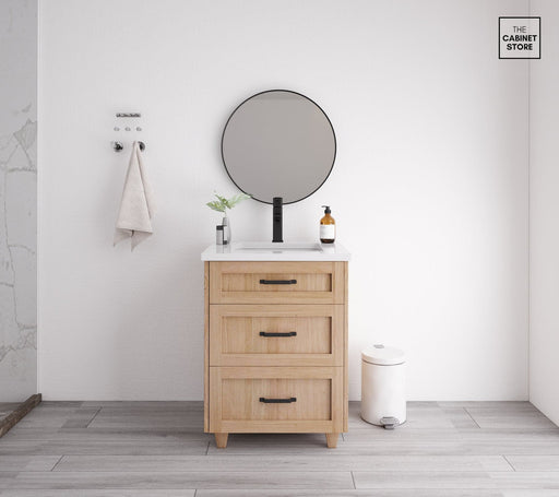 Regent 24", White Oak Vanity