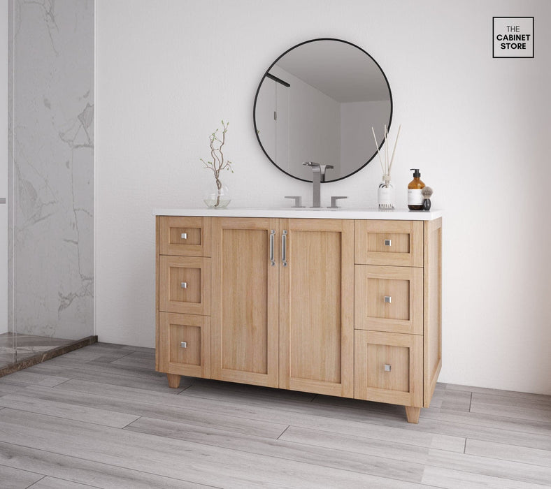 Regent 48", White Oak Vanity