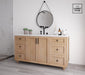 Regent 60", White Oak Vanity